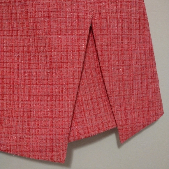 J. Ing - Rashida Pink Slit Mini Skorts - Picture 7 of 16